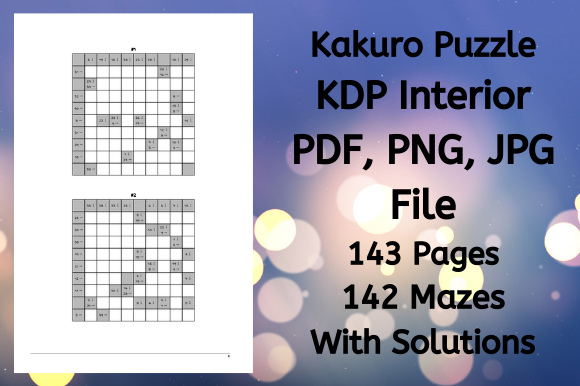 Discover the Joy of KDP Kakuro Activities Book