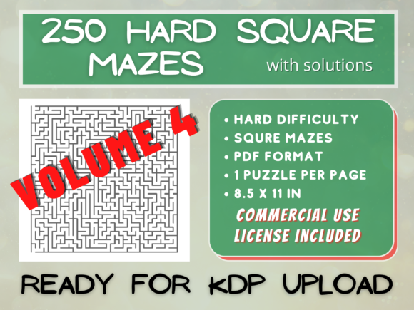 Explore 250 Hard Square Mazes V004
