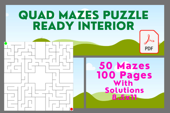 Interior Mazes Puzzle for Kids: A Strategic Asset for Amazon KDP Publishers