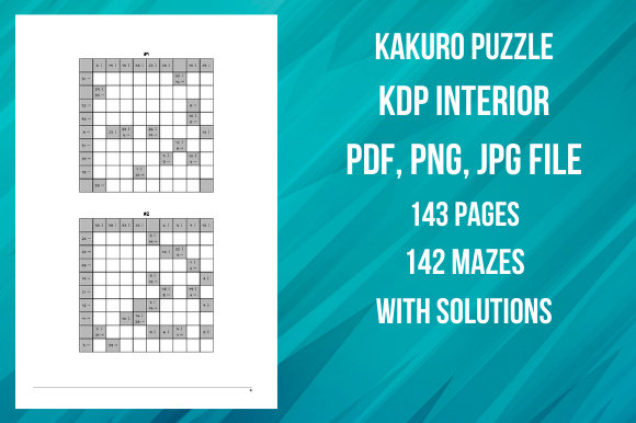 Kakuro Interiors for Kids: A Fun and Educational Puzzle Book