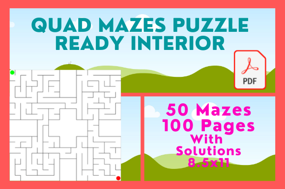 KDP Interior Mazes Puzzle for Kids: A Strategic Asset for Self-Publishers