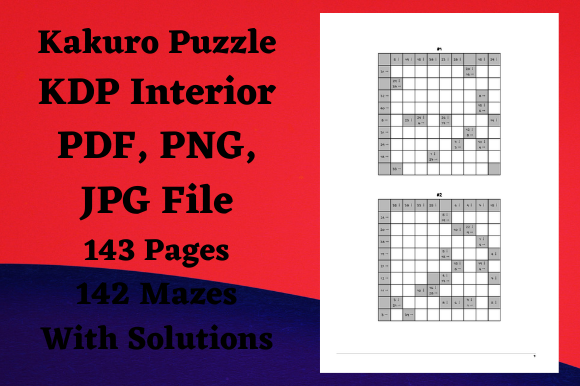 KDP Kakuro Game Interior for Kids: A Comprehensive Guide