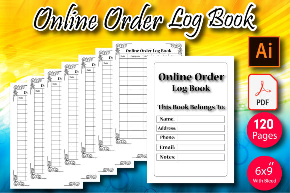 Online Order Log Book: A Practical Interior Solution for KDP Publishers