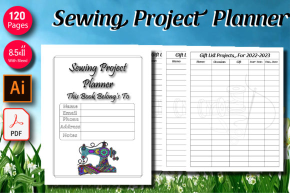 Sewing Project Planner: Elevating Creative Workflows and KDP Publishing Opportunities