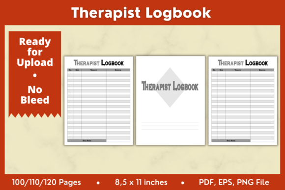 Therapist Logbook KDP Interior: A Comprehensive Guide for Your Low-Content Publishing Business