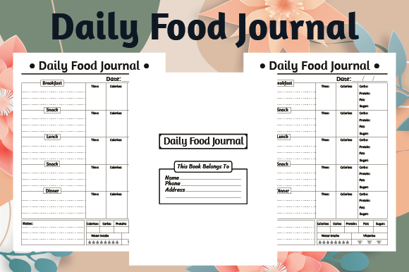 Track Your Meals with Daily Food Journal