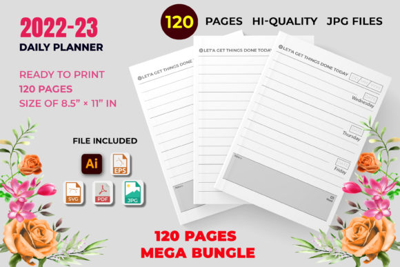 Unlock Your Productivity with 120 Daily Planners: A Comprehensive Guide