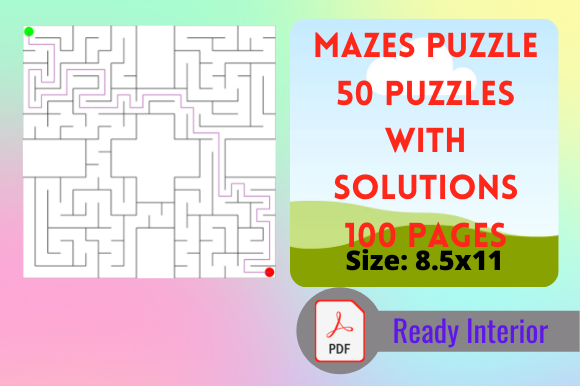 Unlocking Creativity and Fun with Mazes Activity Interior for Kids