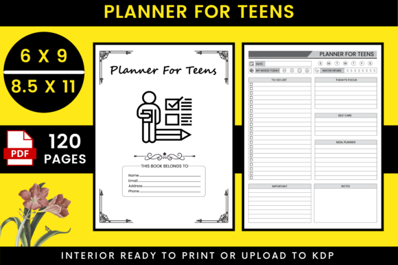 Unlocking Creativity and Organization: The Ultimate KDP Planner for Teens
